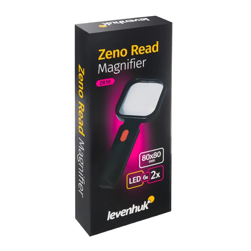 Лупа для чтения Levenhuk Zeno Read ZR10 74066, белая в Иваново
