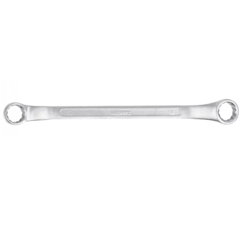 Ключ накидной двусторонний Hortz 103530 13х14 мм хромирование 179₽