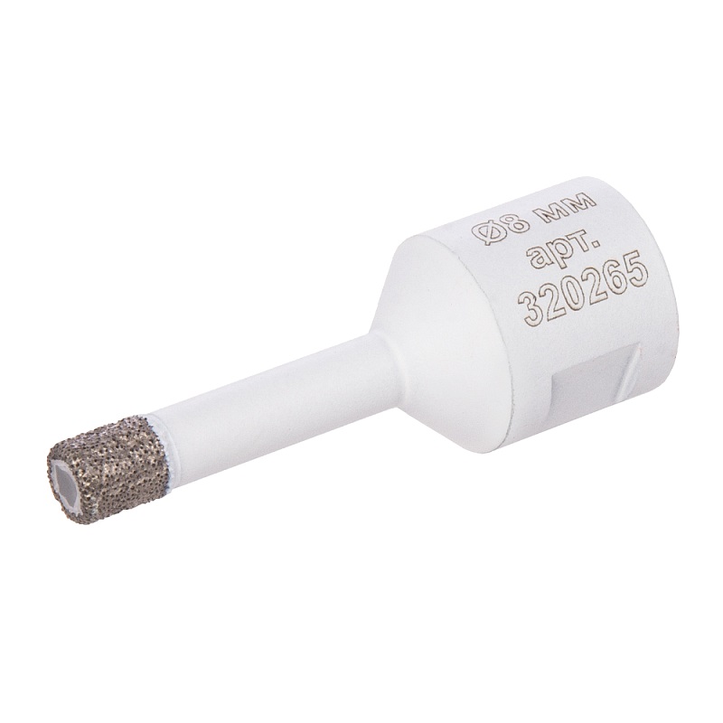Сверло алмазное Diam EXTRA LINE V-TECH 8x35xМ14 320265 (вакуумное спекание) керамика, керамогранит, гранит, мрамор в Ярославле