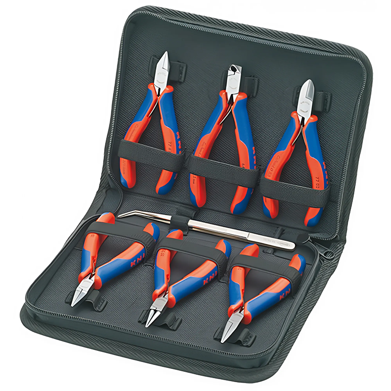 Набор инструмента Knipex KN-002016 для электроники, в футляре, 7 пр. в Туле