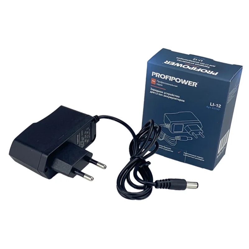 Блокпитания (адаптер) для Литий-ионный аккумуляторов ProfiPower A1150, 12В, LI-12