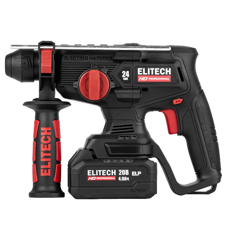 Аккумуляторный перфоратор Elitech HD CRH 2024BL (E2205.035.01) 214705 в кейсе в Коврове