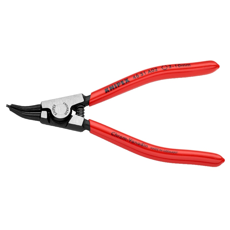 Щипцы для внешних стопорных колец Knipex KN-4631A02 губки 45 3-10 мм длина 130 мм 3595₽