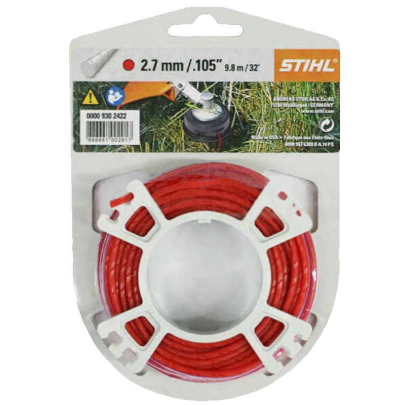 Леска для триммера Stihl 00009303343, пятиугольник, 2,7 мм, 80 м в Твери