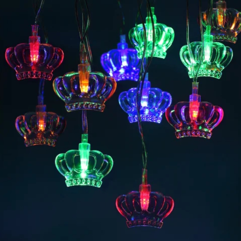 Гирлянда светодиодная "Нить Короны" Эра Б0041898 550925, 3м 20LED 8 режимов 220В IP20 мульти  в Нижнем Новгороде