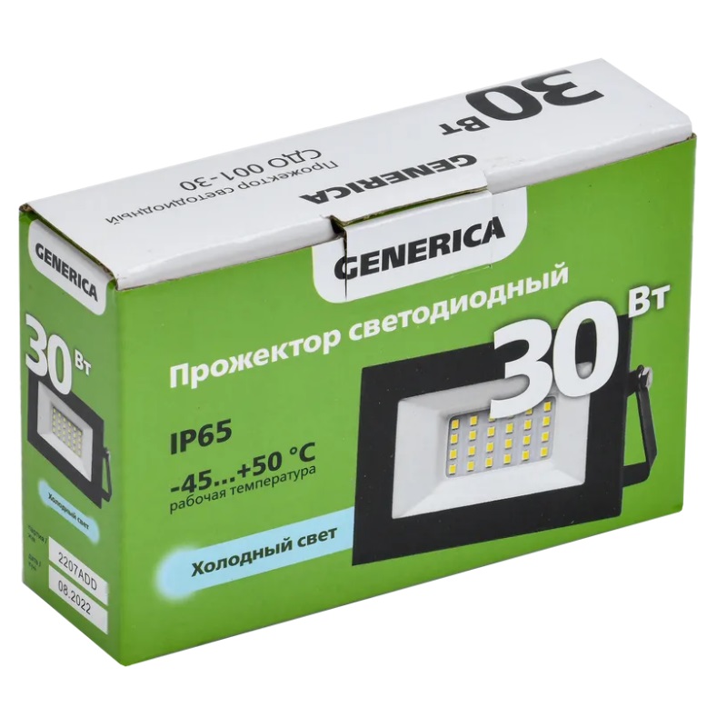 Прожектор светодиодный СДО 001-30 Generica LPDO501-030-65-K02-G 1664966 в Рыбинске