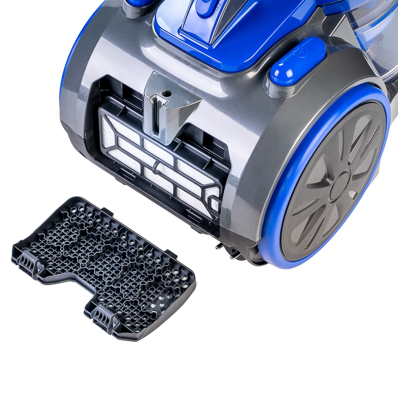 Пылесос Galaxy Line GL 6259 4650067306636 синий мультициклон 2200 Вт 2 л 3 насадки