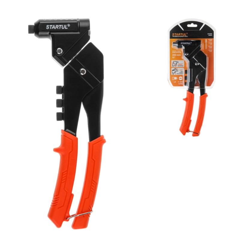 Заклепочник Startul PROFI ST4581 поворотный усиленный 24-48 мм 1144₽