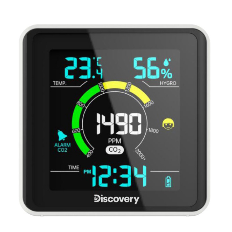 Детектор углекислого газа Levenhuk Discovery Report WA40 78877 6878₽