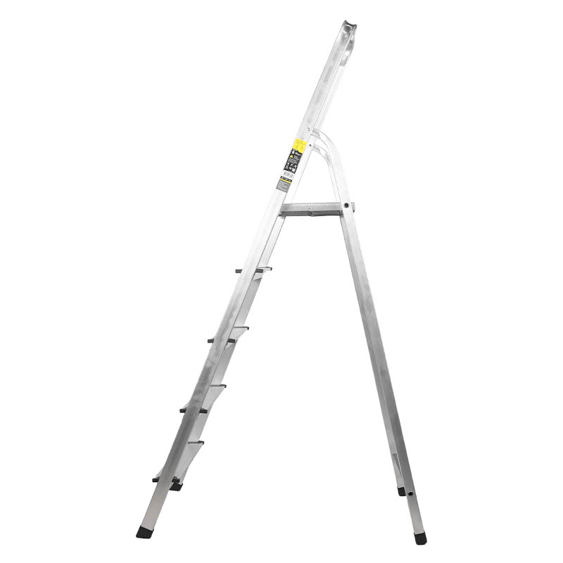 Стремянка алюминиевая Snirrex SC1AA5, со стальной площадкой, 5 ступеней в Костроме