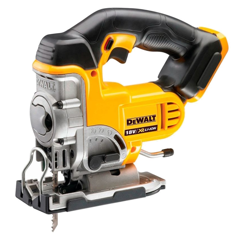 Аккумуляторный лобзик DeWalt DCS331N-XJ, 18В, XR, с верхней рукояткой, ход пилки - 26 мм, 0-3000 ход./мин., плавный пуск, без батареи и з/у в Туле