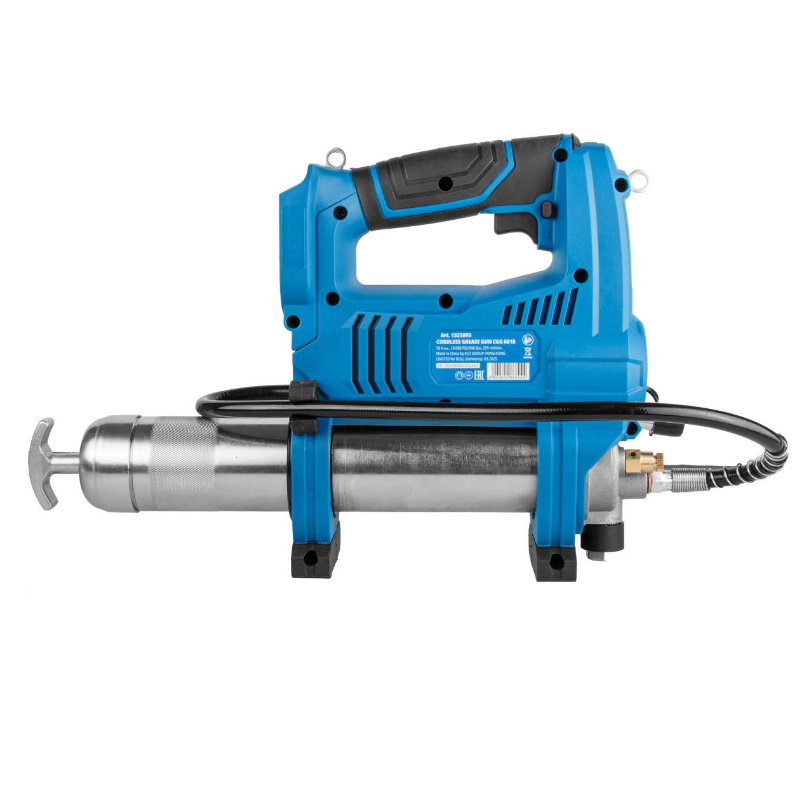 Аккумуляторный шприц для смазки Bull CGG 6818 XLTpro SET 1325894, в коробке, 18 В, 690 атм., 255 г/мин, 1х4 А*ч, з/у 4 А