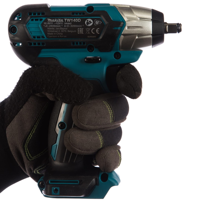 Гайковерт аккумуляторный Makita TW140DZ (10.8В, слайдер, тип Li-ion, число оборотов/м 0-2600) в Иваново