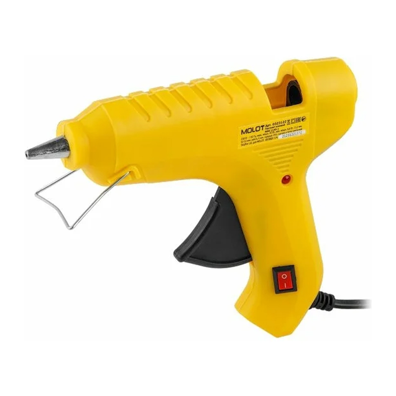 Пистолет клеевой Molot MGG 1140-1 0323122 в блистере