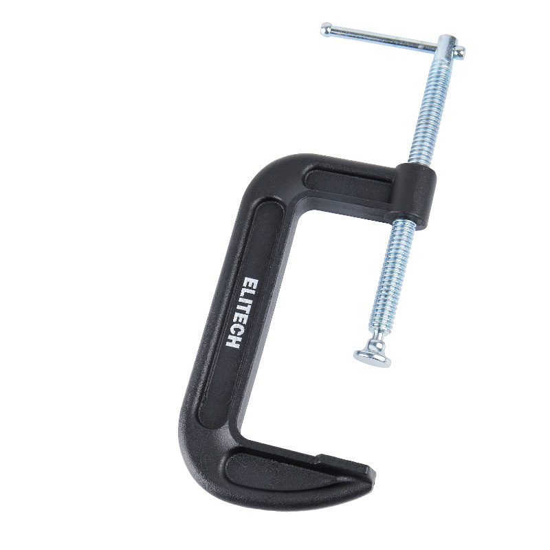 Струбцина Elitech 513105 207222, тип G, 145х65, усилие 900кг в Ярославле