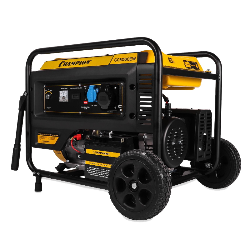 Генератор Champion GG5000EW 55 кВт 15 лс 25 л 55637₽
