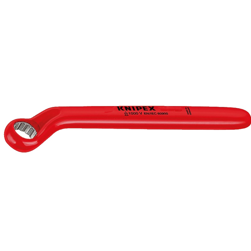 Ключ гаечный Knipex KN-980119 накидной VDE 19 мм длина 225 мм диэлектрический 5588₽