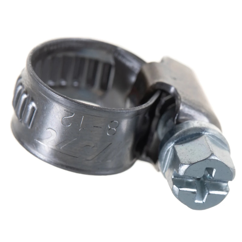 Хомут червячный JTC JTC-ZN12 8-12мм нержавеющая сталь ширина ленты 9мм 50₽