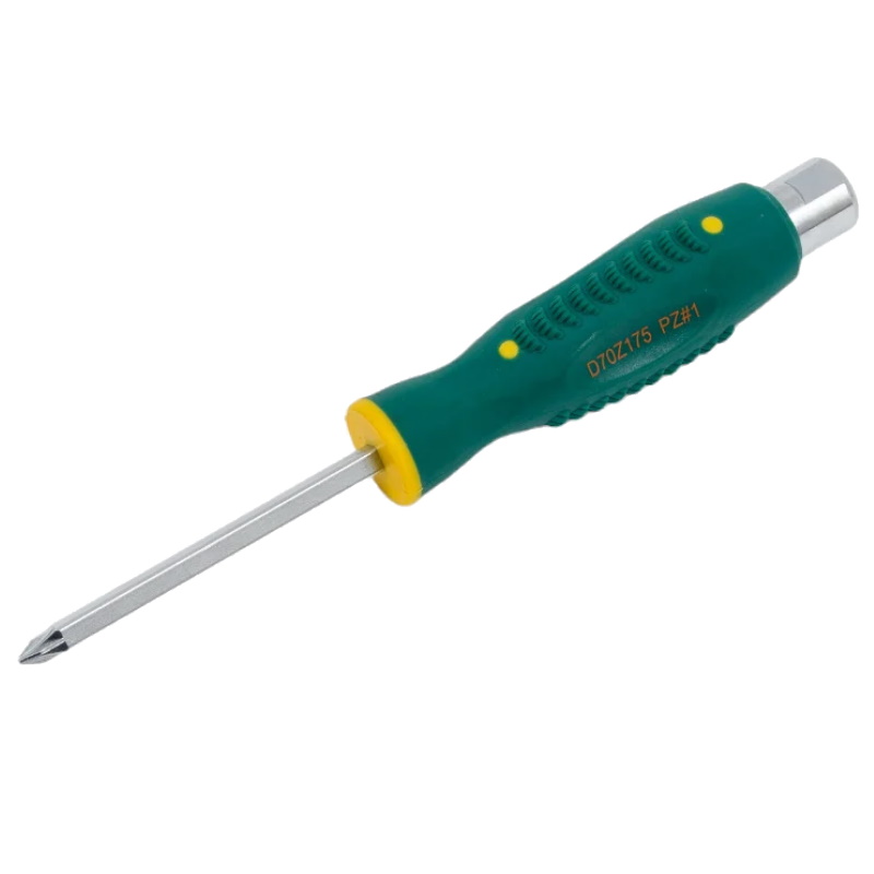Отвертка стержневая Jonnesway D70Z175 POZIDRIV® 046091, ударная, силовая под ключ, PZ1x75 в Вологде