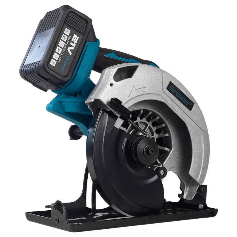Бесщеточная аккумуляторная дисковая пила Grower DBL27, 185 мм, 21v (под Makita LXT), 4 Ah, аккумулятор 2 шт, З/У в Кинешме