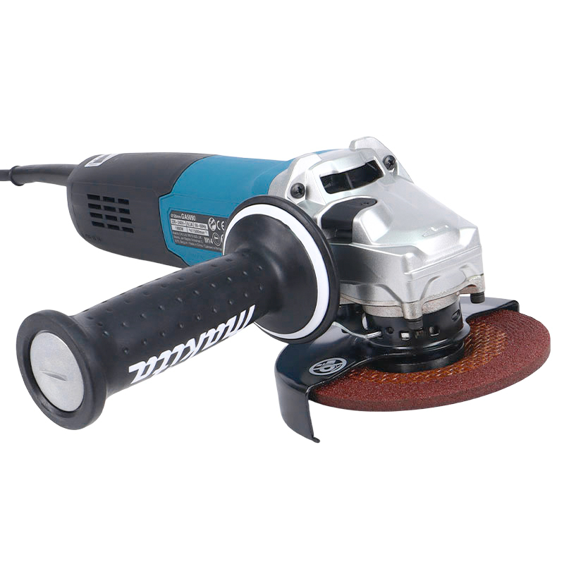 Шлифмашина угловая Makita GA5090X01 (1900 Вт, плавный пуск, регулировка и стабилизация оборотов, AFT, SJS II)
