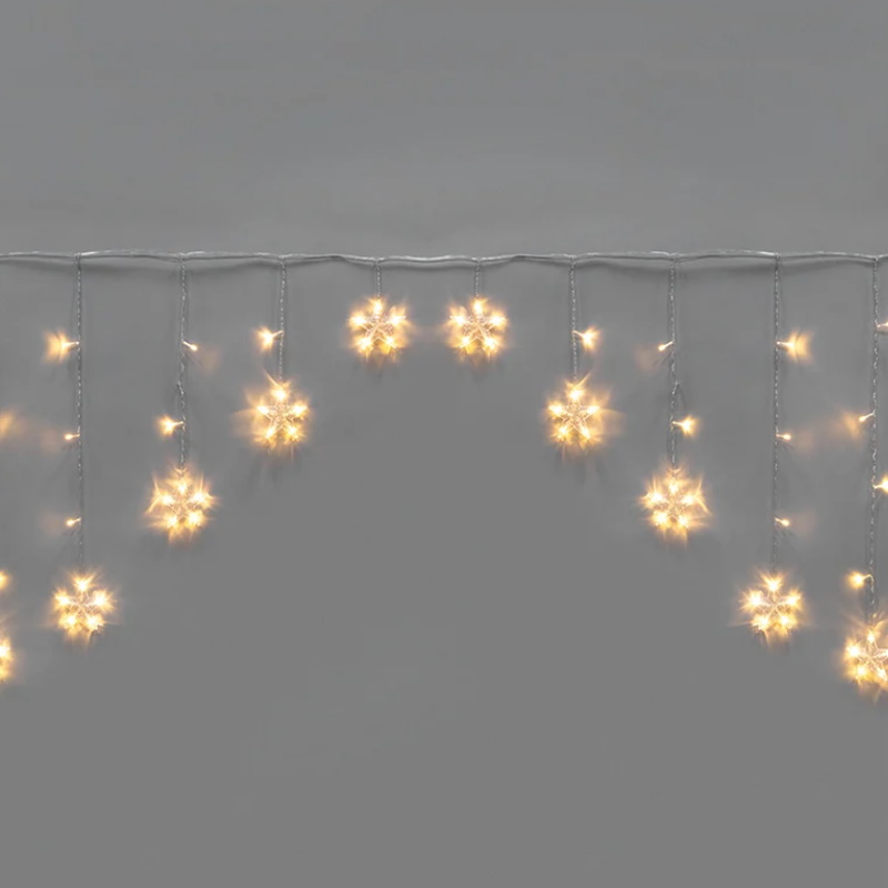 Гирлянда светодиодная "Арка" со звездами Neon-Night 255-076 1764086, 2.5х1.2м 136LED тепл. бел. с контроллером 8 режимов  в Переславле