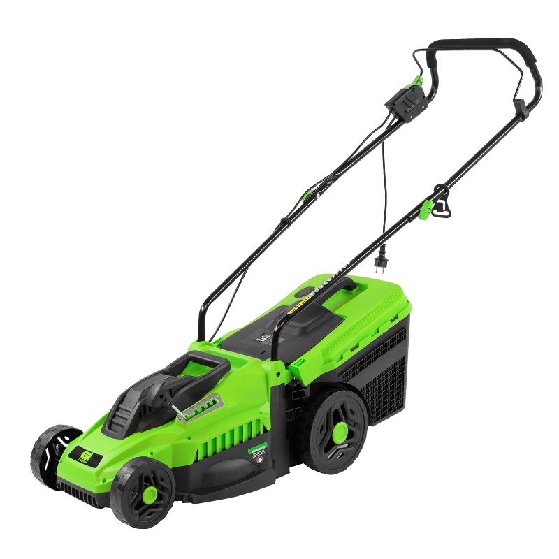 Газонокосилка электрическая колесная Сибртех L1500 96677 1500 Вт вес 98 кг высота скашивания 70 мм 9611₽