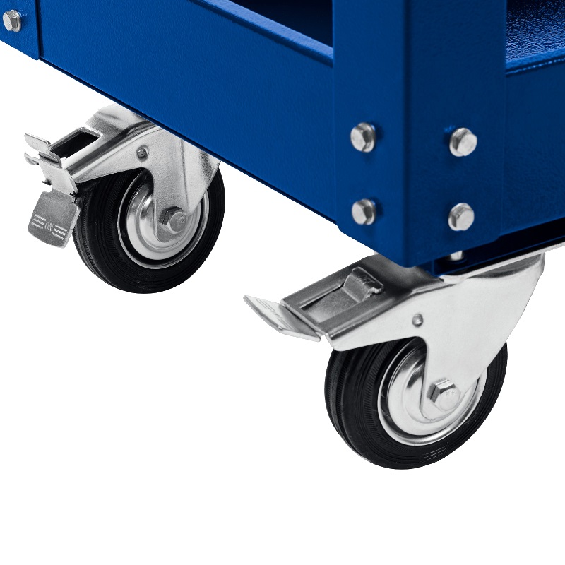 Инструментальная тележка с выдвижным ящиком Зубр Профессионал 38914 (820х405х955 мм, 2 полки)