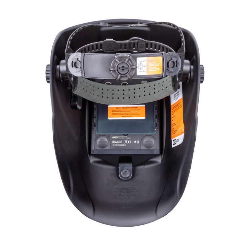 Маска сварщика FoxWeld GEFEST 5292, синяя, (ф-р 9500V, пр-во ), без коробки в Угличе