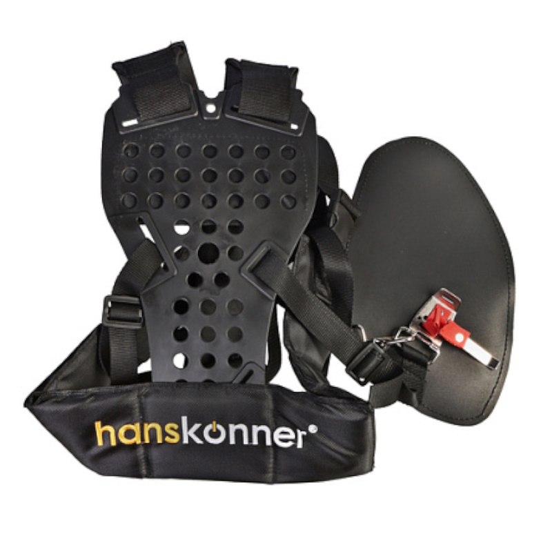 Бензотриммер Hanskonner HBT43F, 43 см3, 1.35 кВт/1.8 л.с, диск 80 зуб, леска, ранцевый ремень в Рыбинске