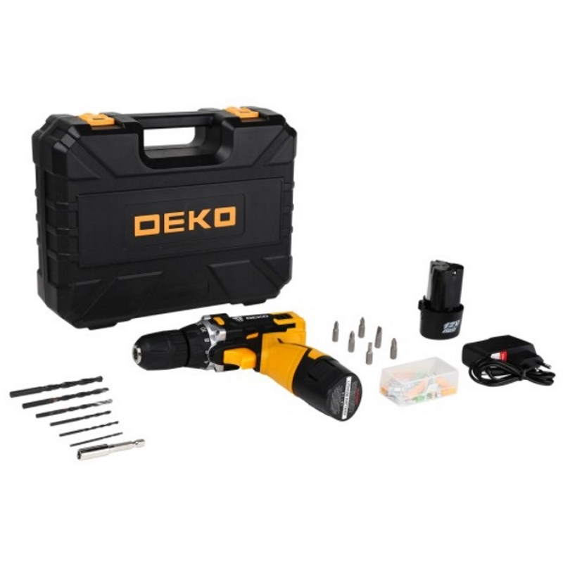 Аккумуляторная дрель-шуруповерт Deko DKCD12FU-Li 12В 063-4094 в Угличе