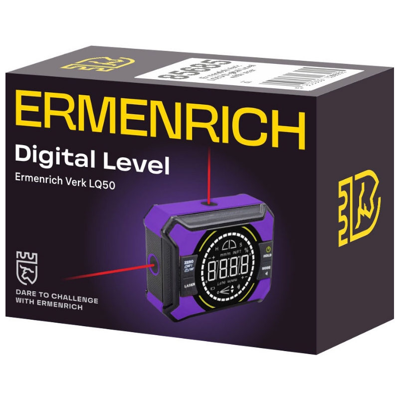 Цифровой уровень Ermenrich Verk LQ50 85685, с лазером в Туле