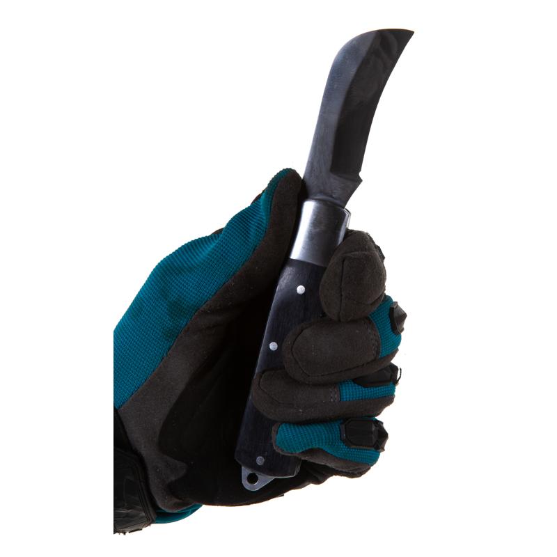 Нож для снятия изоляции КВТ НМ-02 монтерский большой складной с изогн.лезвием 57597