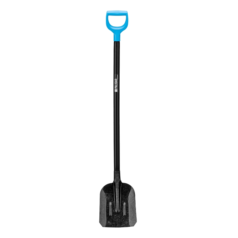 Лопата совковая Palisad LUXE 61303 (235х285х1310 мм, ребра жесткости, деревянный черенок, с рукояткой)