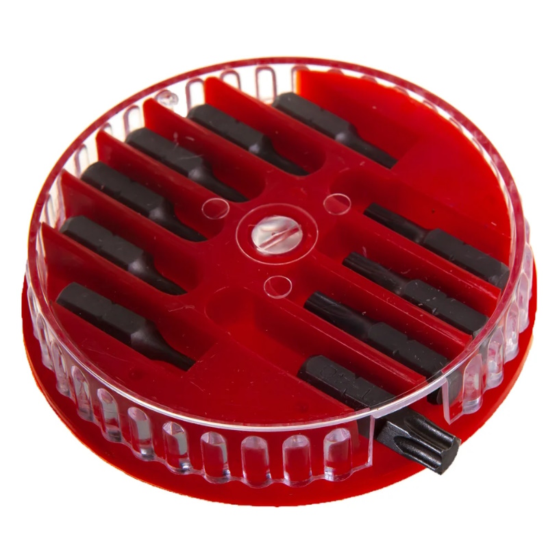 Набор бит JTC JTC-5361, 1/4"DR TORX T7-T40, 10 предметов в боксе  в Твери