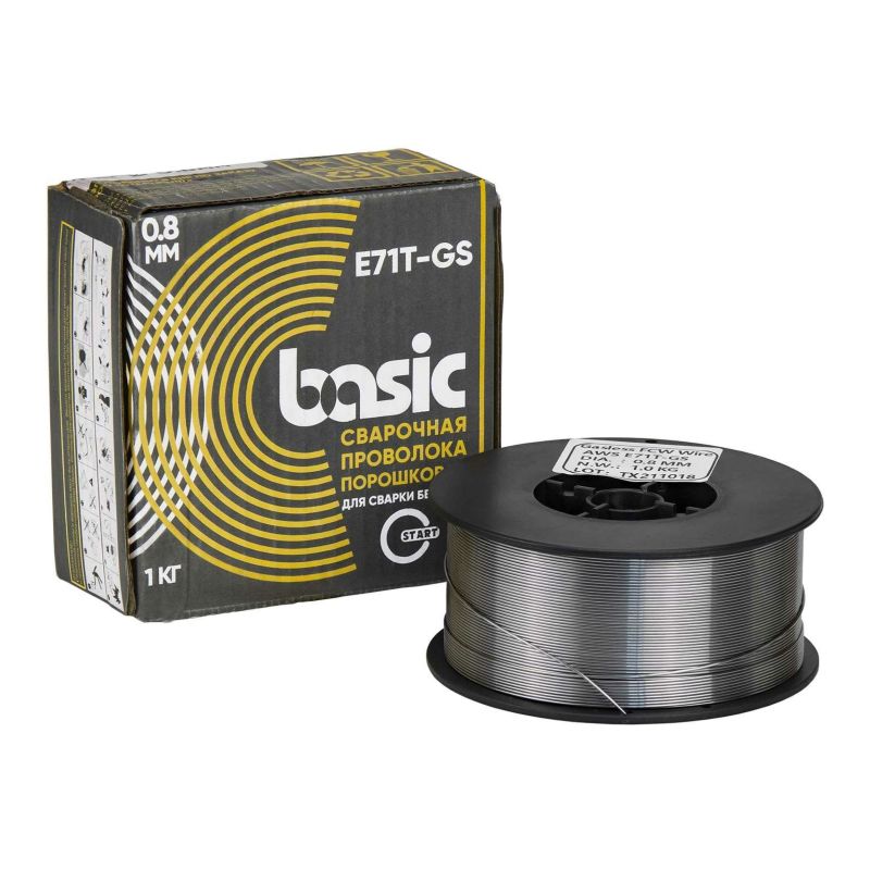 Сварочная проволока Start STB7108 Basic E71T-GS, порошковая, 0,8 мм, 1 кг в Костроме