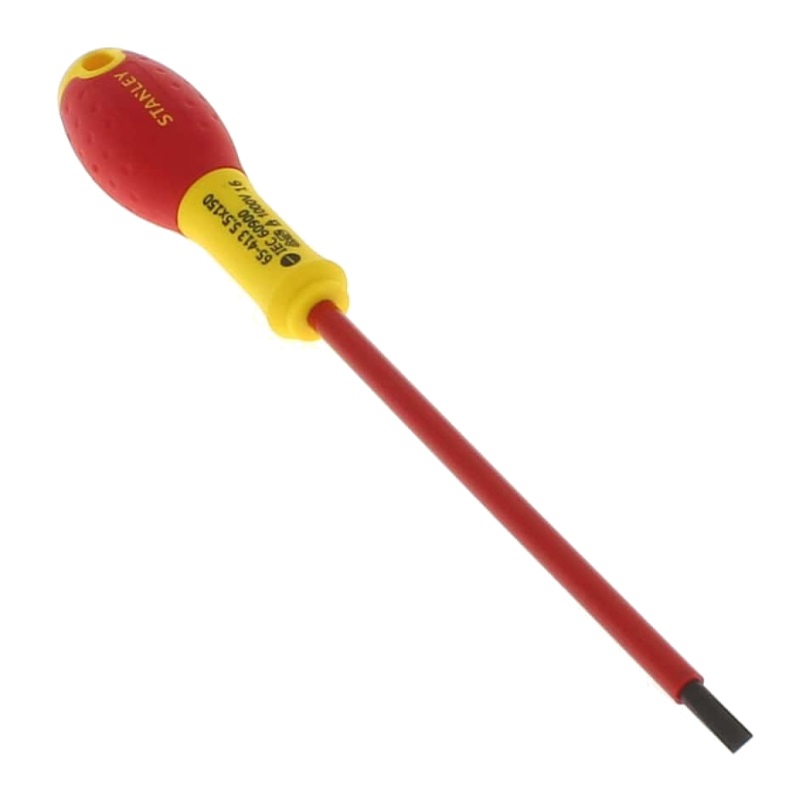 Диэлектрическая отвертка Stanley FatMax 0-65-413 (прямой шлиц, 5.5x150 мм) в Твери