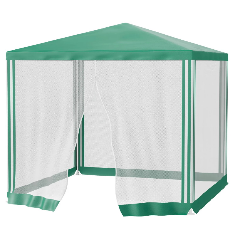 Тент садовый с москитной сеткой Palisad Camping, 69520, 250х250/240 см в Рыбинске