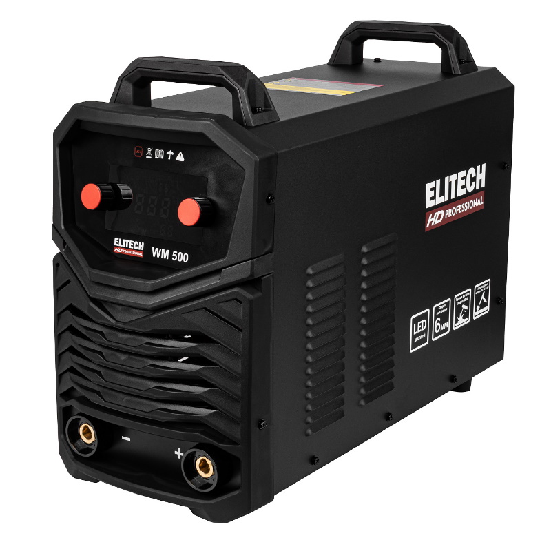 Инвертор MMA Elitech HD WM 500 204470 380В 215кВт 20-500А ПВ500А 59990₽