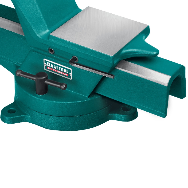 Стальные тиски Kraftool FORGE--180/230 32700-230, с регулировкой компенсации люфта, кованые в Иваново