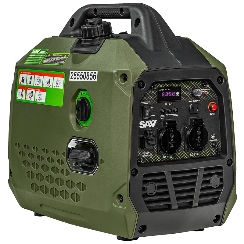 Бензогенератор инверторный SAV G2200Si 555556 в Кинешме