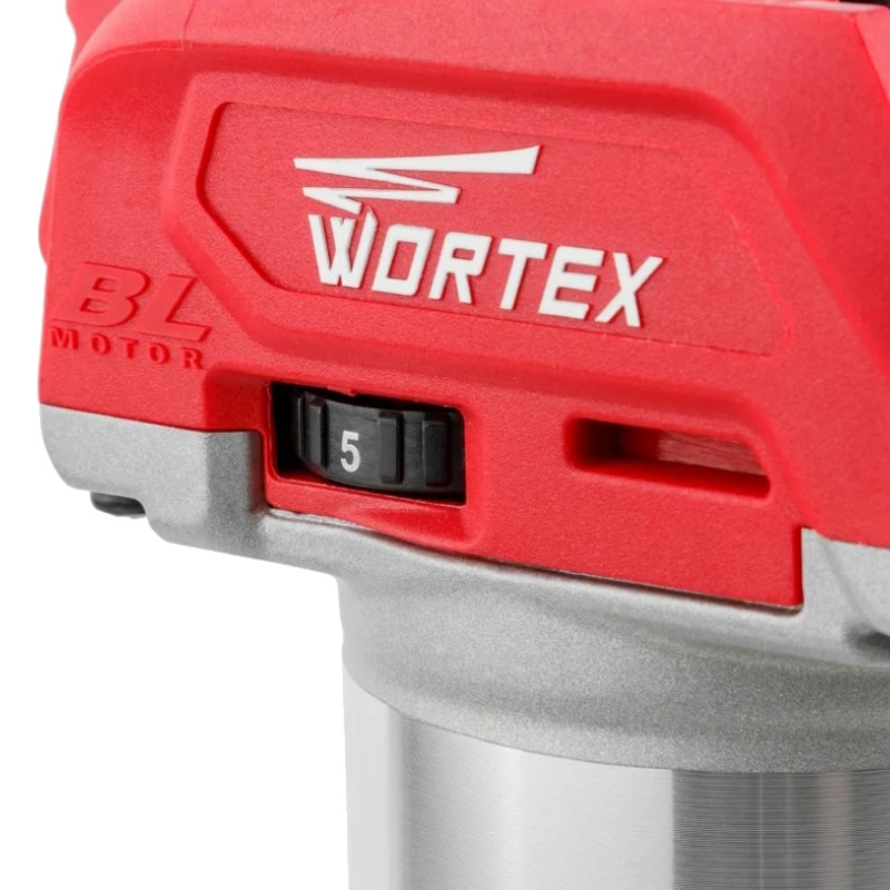Аккумуляторный фрезер кромочный Wortex CMM 1835 ALL1 SOLO CMM183502629, в коробке, бесщеточный, 18 В, цанга 6/8, регулировка оборотов в Череповце