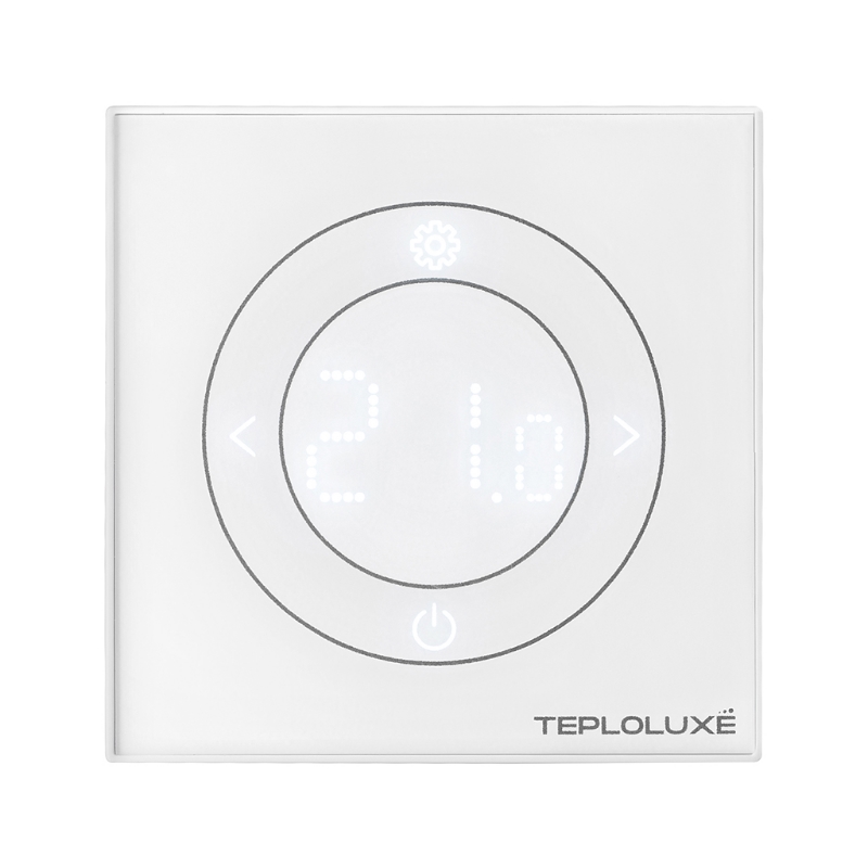 Терморегулятор электронный Теплолюкс Solus Zen Wi-Fi 100000379100, белый/белый