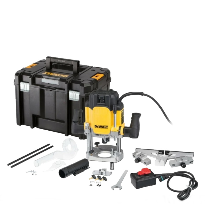 Фрезер двуручный DeWalt DWE627KT-QS 2300 Вт регулировкака скорости 9000-22000 обмин ход 80 мм