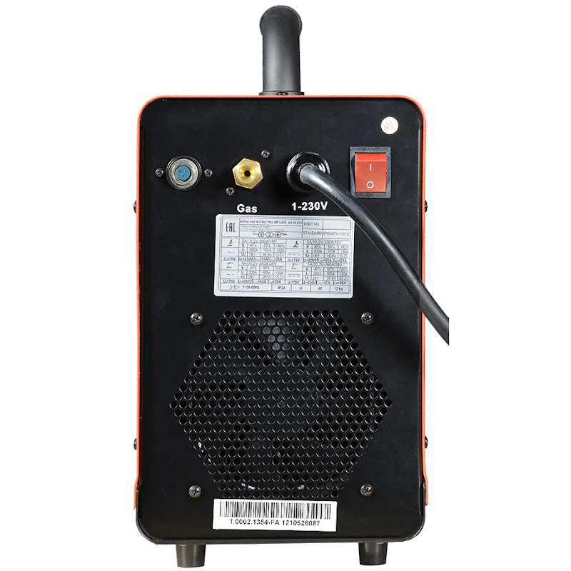 Инвертор сварочный Fubag INTIG 200 ACDC Pulse LCD 31592 Горелка FB TIG 26 5P 4m38459