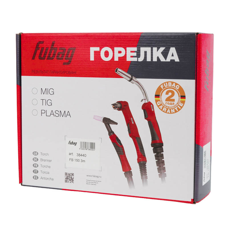 Инверторный полуавтомат Fubag IRMIG 140 SYN + горелка FB 150, 3 м (38440) 41116.1