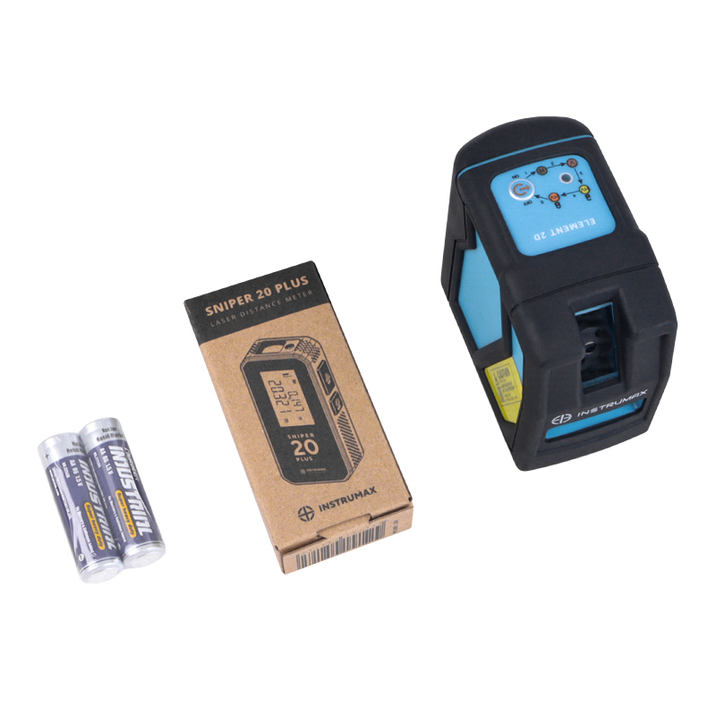 Комплект Лазерный уровень Instrumax ELEMENT 2D Set+Дальномер лазерный Instrumax SNIPER 20 PLUS IM0111_K в Коврове
