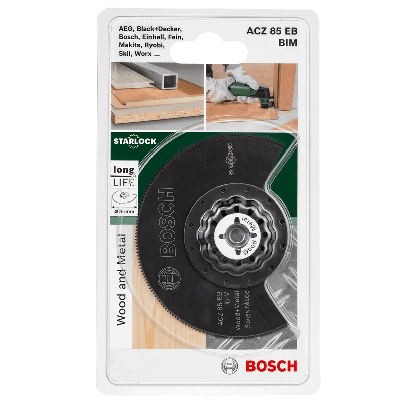 Сегментированный пильный диск по дереву, металлу Bosch BIM 85 2.609.256.943 в Иваново