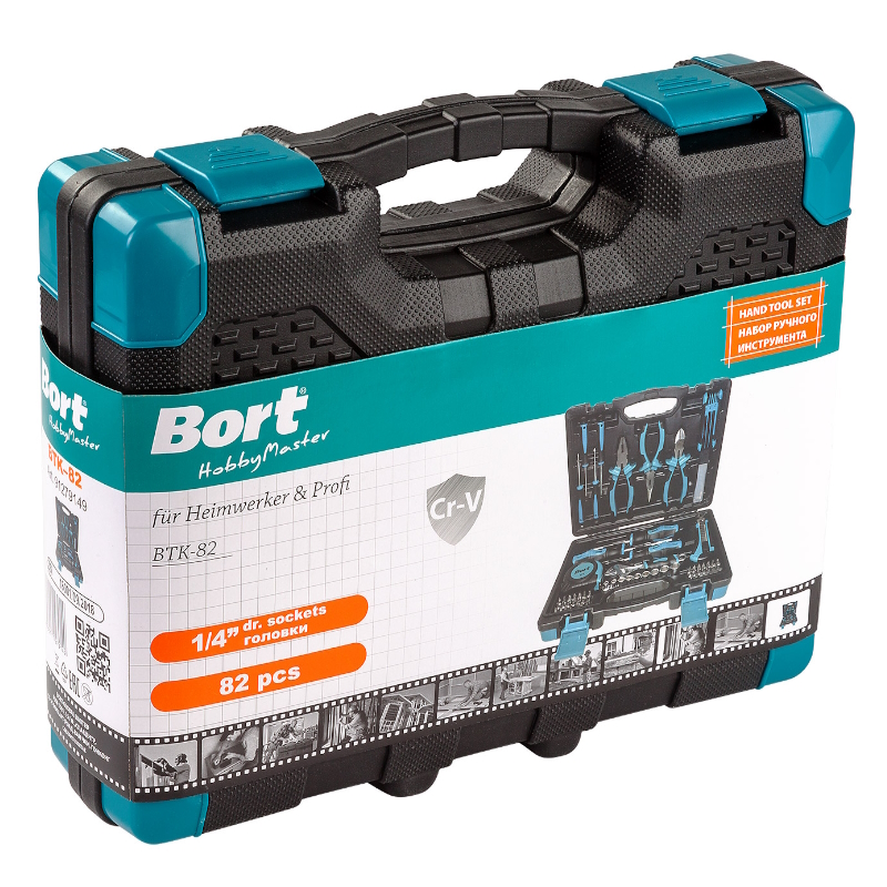 Набор ручного инструмента Bort BTK-82 91279149