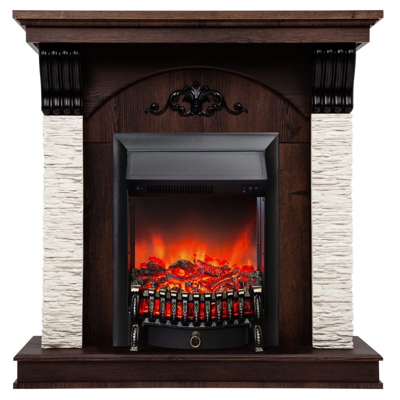 Каминокомплект RealFlame CORFINO STD/18 NT + FOBOS LUX BL 10018070 в Твери